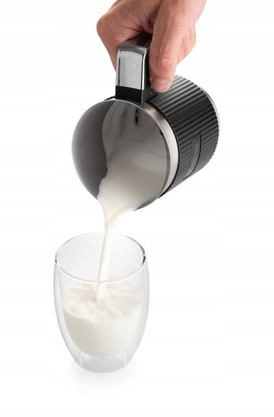 Shkumues qumështi elektrik ETA Cremeo 818990000, 350 ml, 5 funksione, i zi inox