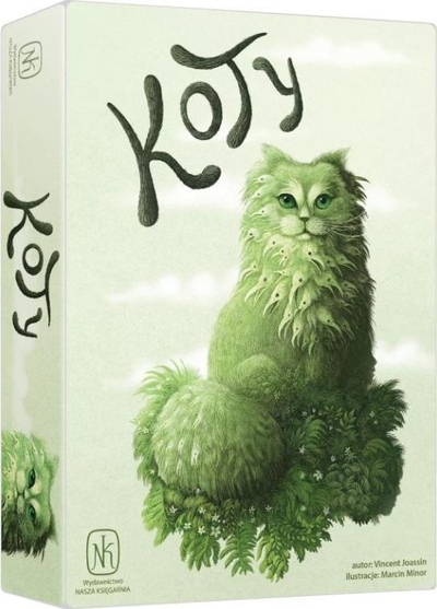 Lojë shoqërore Nasza Księgarnia Cats, familjare, me karta, shumëngjyrëshe