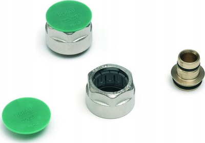 Bashkues kompresues Rehau RAUTITAN stabil, 16.2x2.6 mm, bronz, me arrë nikeli