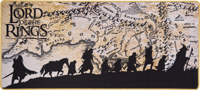 Mousepad Subsonic Lord of the Rings XXL, 90 x 40 cm, kundër rrëshqitjes, i shumëngjyrshëm
