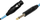 Kabllo audio SSQ XZJM10, XLR në Jack 6.35 mm, 10 m, i zi