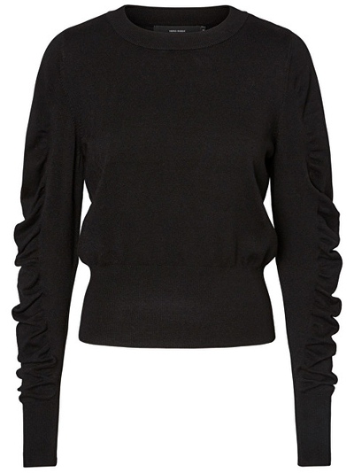 Bluzë Vero Moda Drapillo, e zezë L