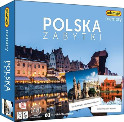 Loja memorie Adamigo Poland Monuments, 48 pllaka, edukative, shumëngjyrëshe