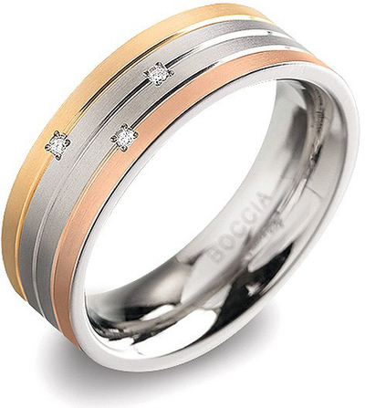 Unazë për femra Boccia Titanium0135-02
