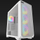 Kutia PC AQIRYS Arcturus PRO, Mid Tower, ARGB, xham i temperuar, e bardhë