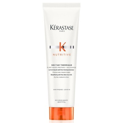 Krem pa shpëlarje për flokë Kerastase ​Nutritive Nectar Thermique (Beautifying Anti-Frizz Blow Dry Milk)