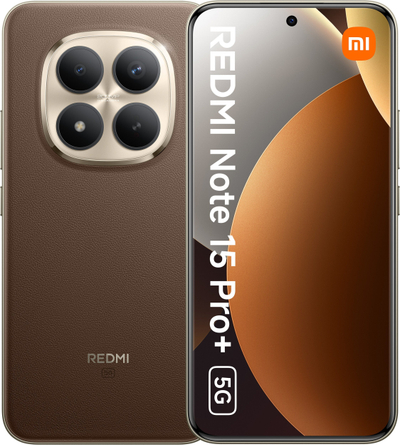 Telefoni Xiaomi Redmi Note 15 Pro Plus, 12GB RAM, 512GB, 5G, Mocha Brown