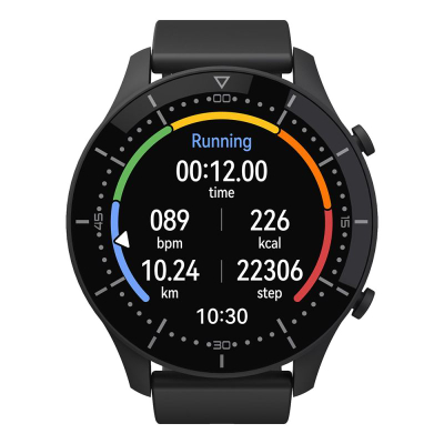 Ora inteligjente Media-Tech Genua MT870, ekran 1.3", Bluetooth Calling, e zezë