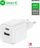 Karikues udhëtimi Swissten Travel Charger 12W, 1x USB C, 1x USB A, i bardhë