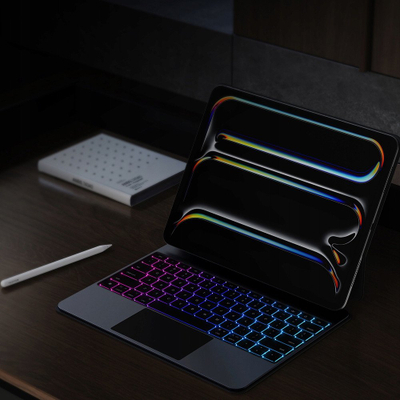 Kapak me tastierë Dux Ducis MK Series për Apple iPad Pro 13" 2024, Bluetooth, folio, i zi
