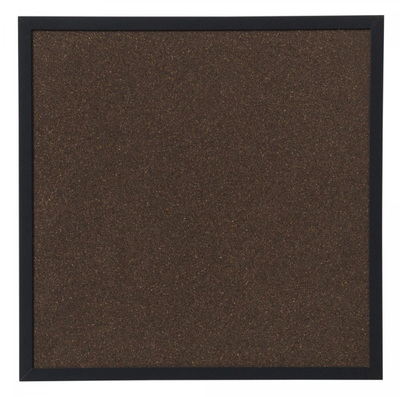 Tabelë tape NAGA, 60 x 60 cm, tapë e errët, kornizë e zezë