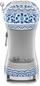 Makina portafilter për kafe Smeg x Dolce &amp; Gabbana Blu Mediterraneo, 15 bar, sistem Thermoblock, blu