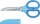 Gërshërë Leitz Sakutto Cut Standard, çelik inox, blu