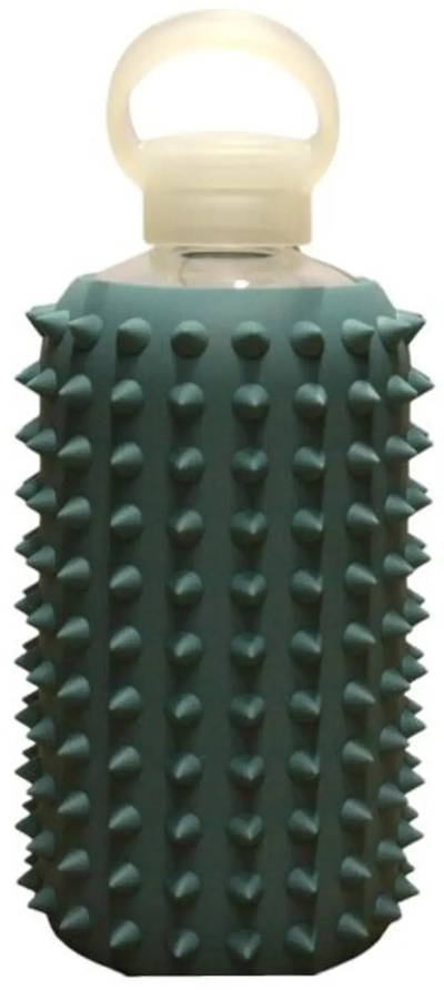 Shishe uji BKR Spiked Juniper, 1L, qelq me mbështjellës silikoni, jeshile e errët