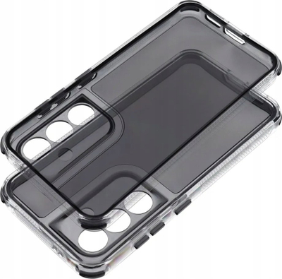 Futera Matrix Clear për Samsung S20 FE dhe S20 FE 5G, e tejdukshme, me kornizë të zezë