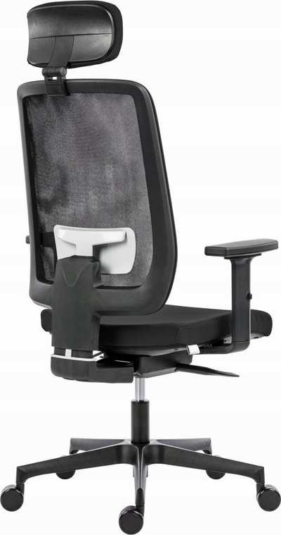 Karrige zyre Powerton Lucie, ergonomike, e zezë