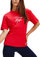 Maicë Tommy Hilfiger Cn Tee Ss, e kuqe mTH1314-L