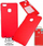 Këllef telefoni Mercury Jelly për Samsung Galaxy Note 8, TPU, i kuq
