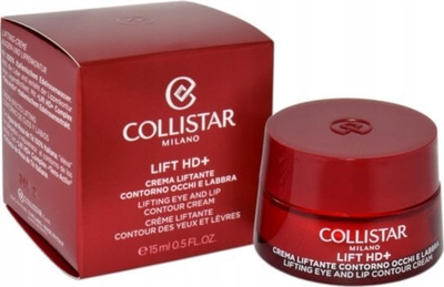 Krem konturi për sy edhe buzë Collistar Lift HD+, 15 ml