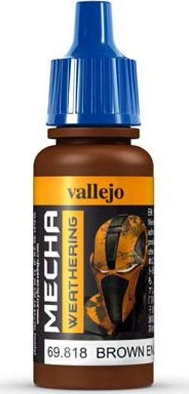 Bojë akrilike Vallejo Mecha Color 69.818, 17ml, mat, kafe