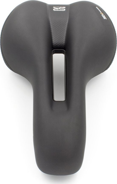 Selë biçiklete Selle Royal Ellipse, unisex, komode, e zezë