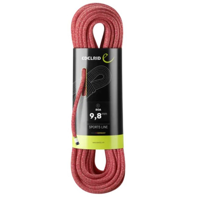 Litar ngjitje Edelrid Boa, 9.8mm, 60m, jeshil fluo
