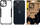 Mbulesë telefoni Tactical Quantum Stealth për iPhone 13 mini, TPU, transparente e zezë