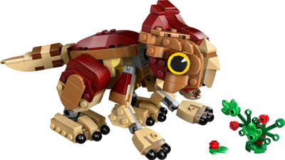 Set ndërtimi LEGO Jurassic World Baby Dinosaur Dolores Aquilops 76970, 339 copa, nga 7 vjeç, shumëngjyrësh