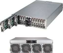 Server barebone Supermicro PIO-5038MA-H24TRF-NODE, rackmount, densitet i lartë, ngjyrë argjendtë