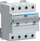 Shkëputës diferencial Hager ADM420C, RCBO 4P B20, 30mA, gri