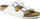 Sandale Birkenstock Arizona BS W 0552683, Birko Flor, shollë anatomike, të bardha
