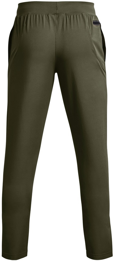 Спортски панталони Under Armour Unstoppable Tapered, за мажи, зелени