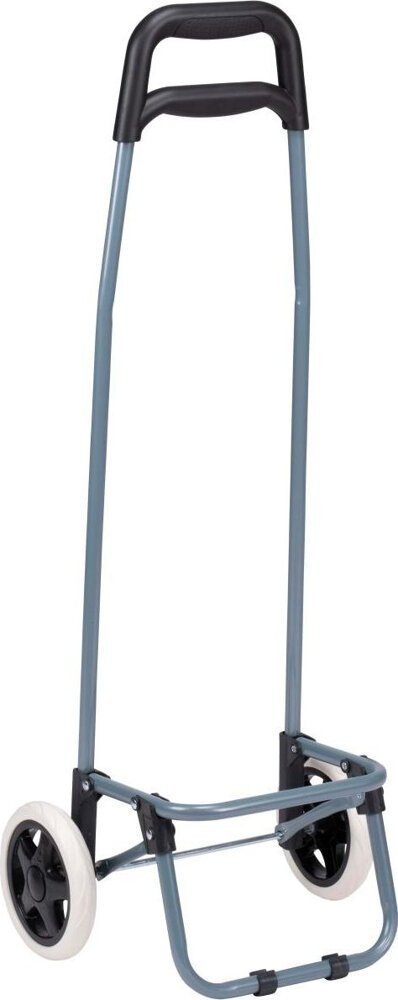 Колица за пазарење со тркала, полиестер, 89cm, сина