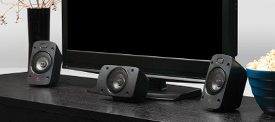 Altoparlantë Logitech Z906, sistem 5.1, 500W, të zinj