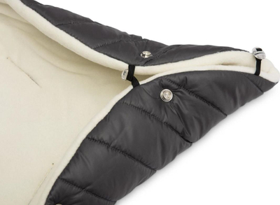 Çantë gjumi Sensillo ELF POLAR FOOTMUFF, 100 x 46cm, e zezë