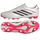 Këpucë futbolli Adidas Copa Pure IV Club FG MG, tokë e fortë dhe hibride, të bardha me rozë