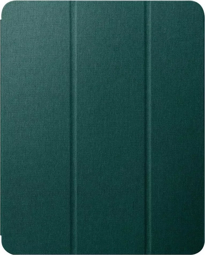 Futrollë tablet Spigen Urban Fit, për iPad Air 13" 2024, me qëndrim, jeshile e errët