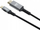 Kabllo USB-C në HDMI Yenkee YCU 0310, 1.5m, 4K 60Hz, zi-argjend