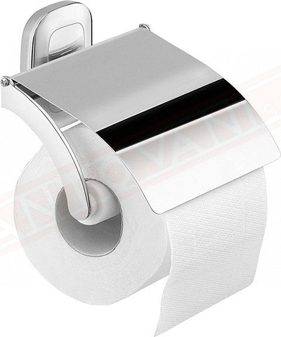 Mbajtëse letre higjienike Gedy G-Everest Ev251300100, me kapak, krom