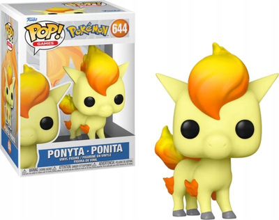 Figurinë Funko Pop Pokemon Ponyta, vinyl për me mbledh, për fansat e lojërave, shumëngjyrëshe