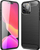 Këllëf telefoni për iPhone 14 Pro, pamje karbon, i zi