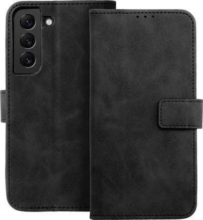 Kapak libri OEM Tender për Samsung Galaxy A22 5G, eco-leather, me magnet, i zi