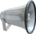 Мегафон звучник H-8K, 20W, алуминиум, сив