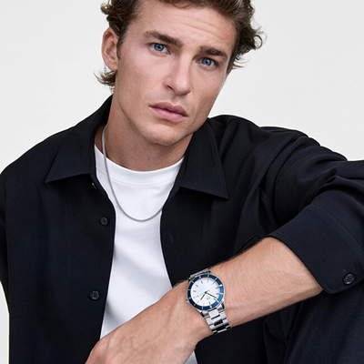 Varëse unisex Daniel Wellington Tide Mesh DW00401098, e argjendtë