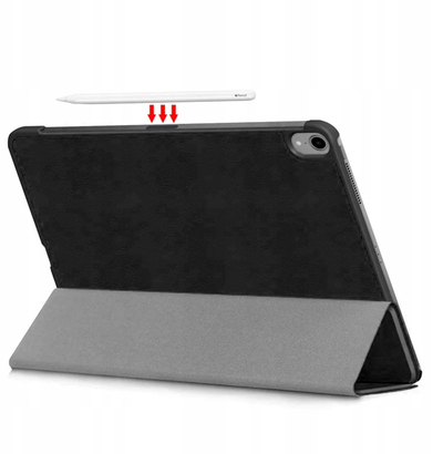 Kover smart për iPad Air 13 Gen 6 2024, për modelet A2898 A2903 A2904, i zi