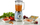 Blender Ariete Vintage AR8305, 1000W, enë qelqi, blu pasteli