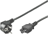 Кабел за струја MicroConnect IEC 320 C5 PE010805, 0.5m, црн