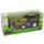 Lodër traktor Farm Truck, metal die cast, me kovë përpara, jeshil gri