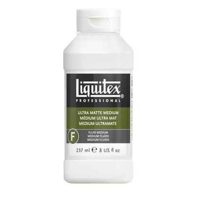 Medium akrilik Liquitex Ultra Matte Gel, ultra mat, 237ml, i bardhë
