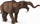 Figurë lodër Collecta Deinotherium, madhësia S, shumëngjyrëshe